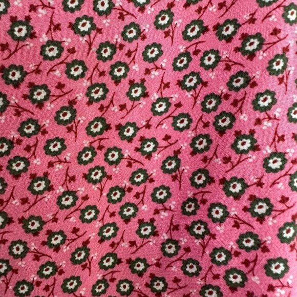 Boden Size 4 Eva Ditsy Floral Popover Long Sleeve Blouse Pink Office - Picture 5 of 7